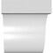 Ekena Millwork 5-in. W x 6-in. D x 6-in. H Del Monte Architectural Grade PVC Knee Brace BRCP05X06X06DEL - alternate 2
